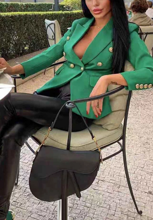 Antonia Deep Green Blazer