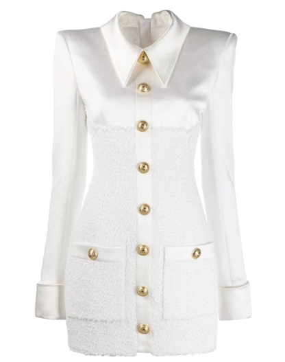 Lidia Tweed Dress