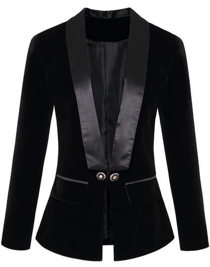 Velvet Runway Blazer /Plus Size/