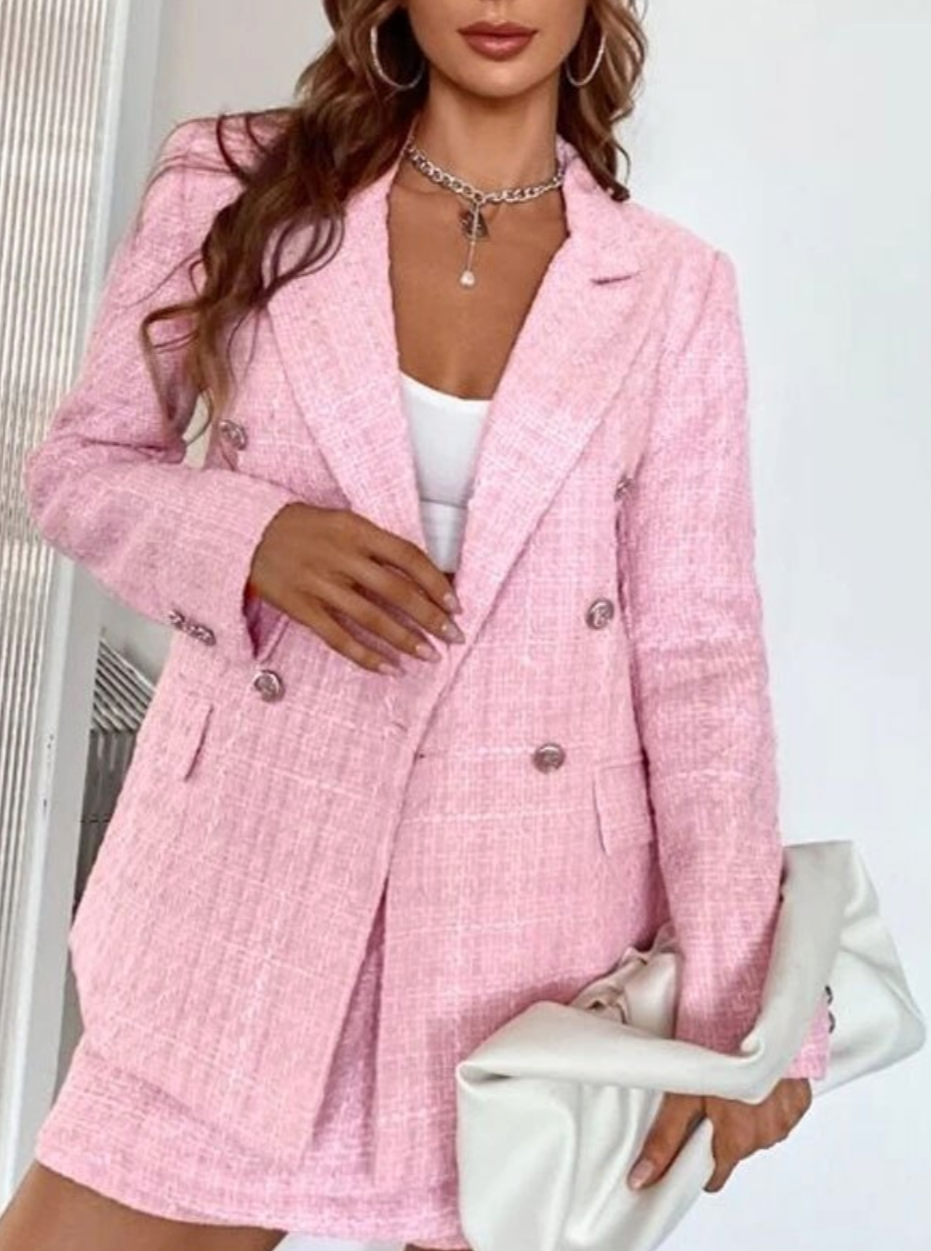 Noella Tweed Blazer & Skort