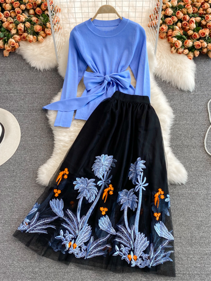 Patrisia Knit Embroidery Set