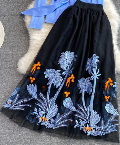 Patrisia Knit Embroidery Set