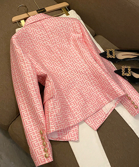 Taira Double-Breasted Blazer