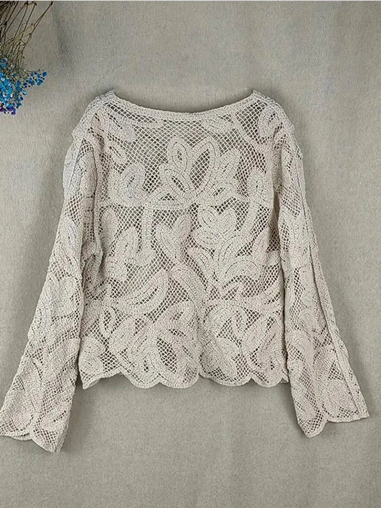 2024 Fashion Cut Out Women Mini Skirts Suits Elegant V-Neck Short Sleeve Single Breasted Top Sets New Female High Street Outfits