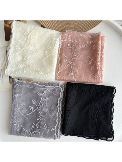 Scarvii - Elegant Lightweight Lace Scarf for Women