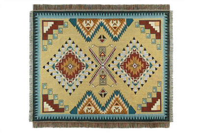 National Style Woven Casual Blanket Fabric Blanket Cover Blanket