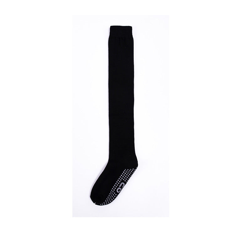 Autumn And Winter Warm Over Knee Long Yoga Socks Cotton Leggings Sock Anti Slip Dance Socks Floor Socks