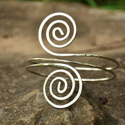 Retro Exaggerated Note Multi-Layer Arm Bracelet