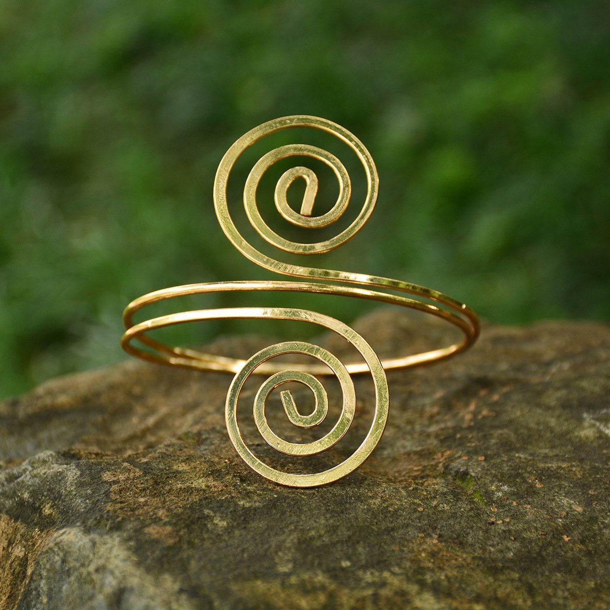 Retro Exaggerated Note Multi-Layer Arm Bracelet