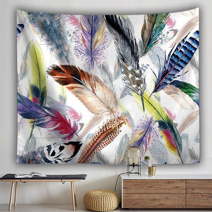Datura Moon Sun Bohemian Background Cloth Bedroom Home Hanging Cloth Tapestry