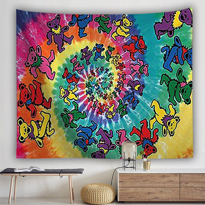 Datura Moon Sun Bohemian Background Cloth Bedroom Home Hanging Cloth Tapestry