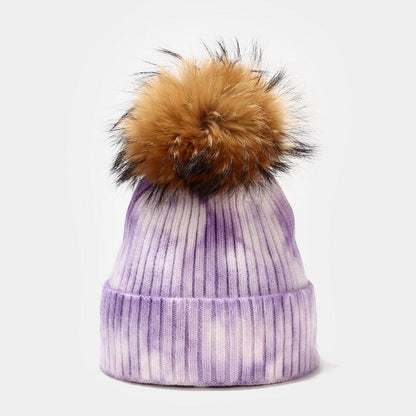 Bleeding Outdoors Windproof Knit Pom Beanie