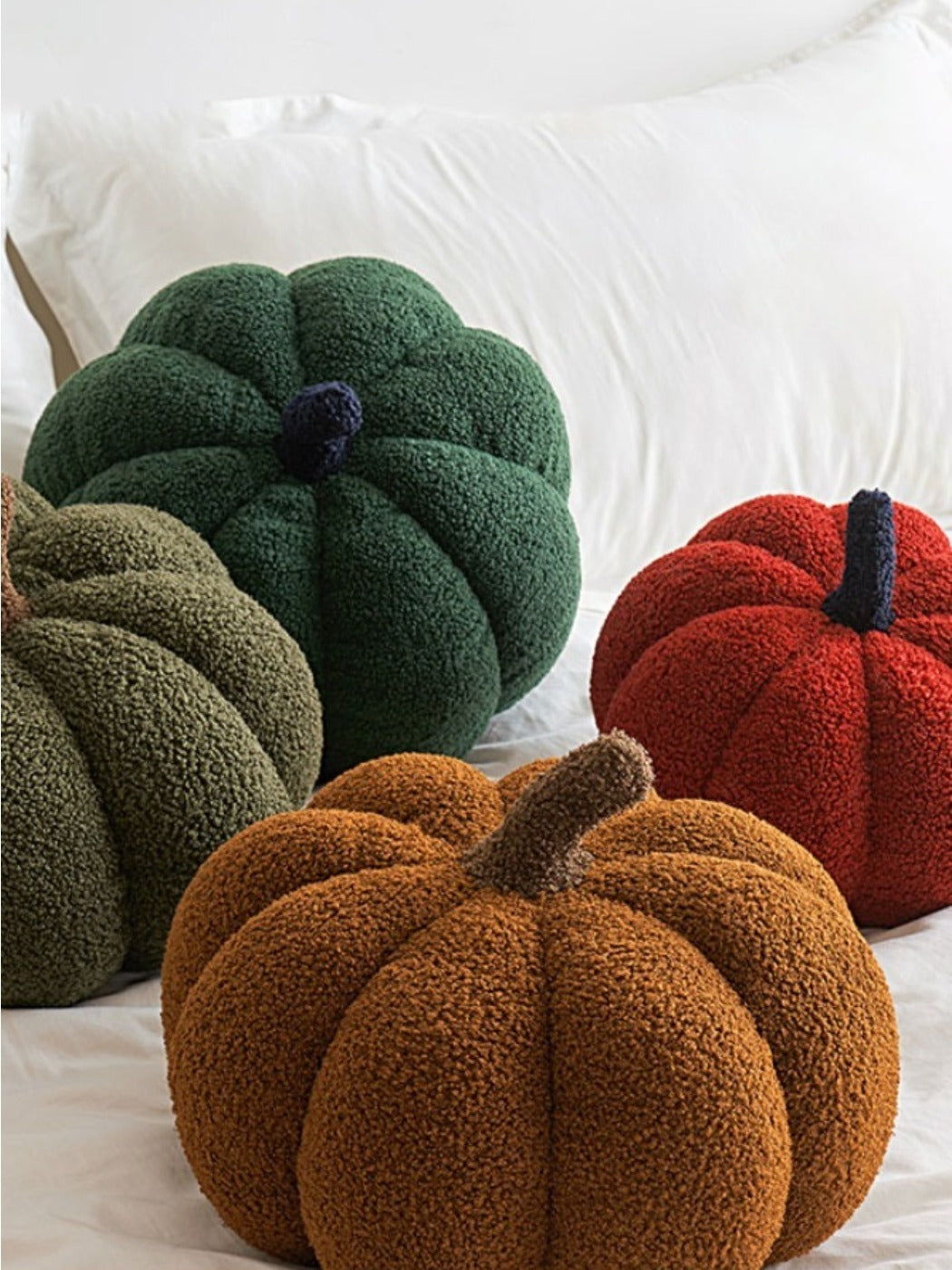 Kawai - Cartoon Pumpkin Cushion Pillow Halloween Decoration