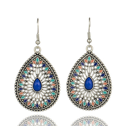 Trendy European & American Long Geometric Drop Earrings