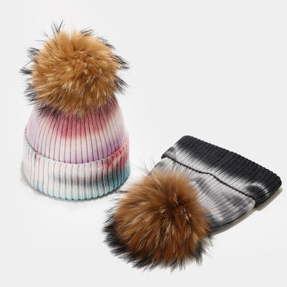 Bleeding Outdoors Windproof Knit Pom Beanie