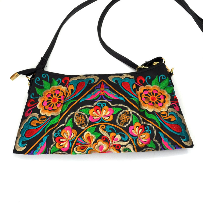 Ethnic Embroidery Bag Women'S Bag National Bag