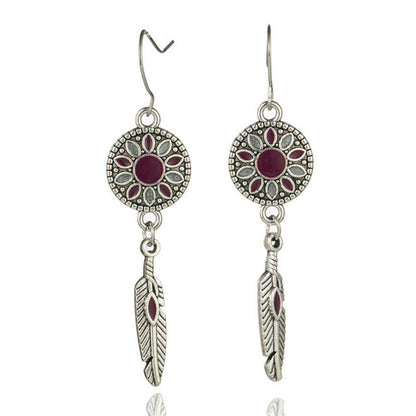 Trendy European & American Long Geometric Drop Earrings