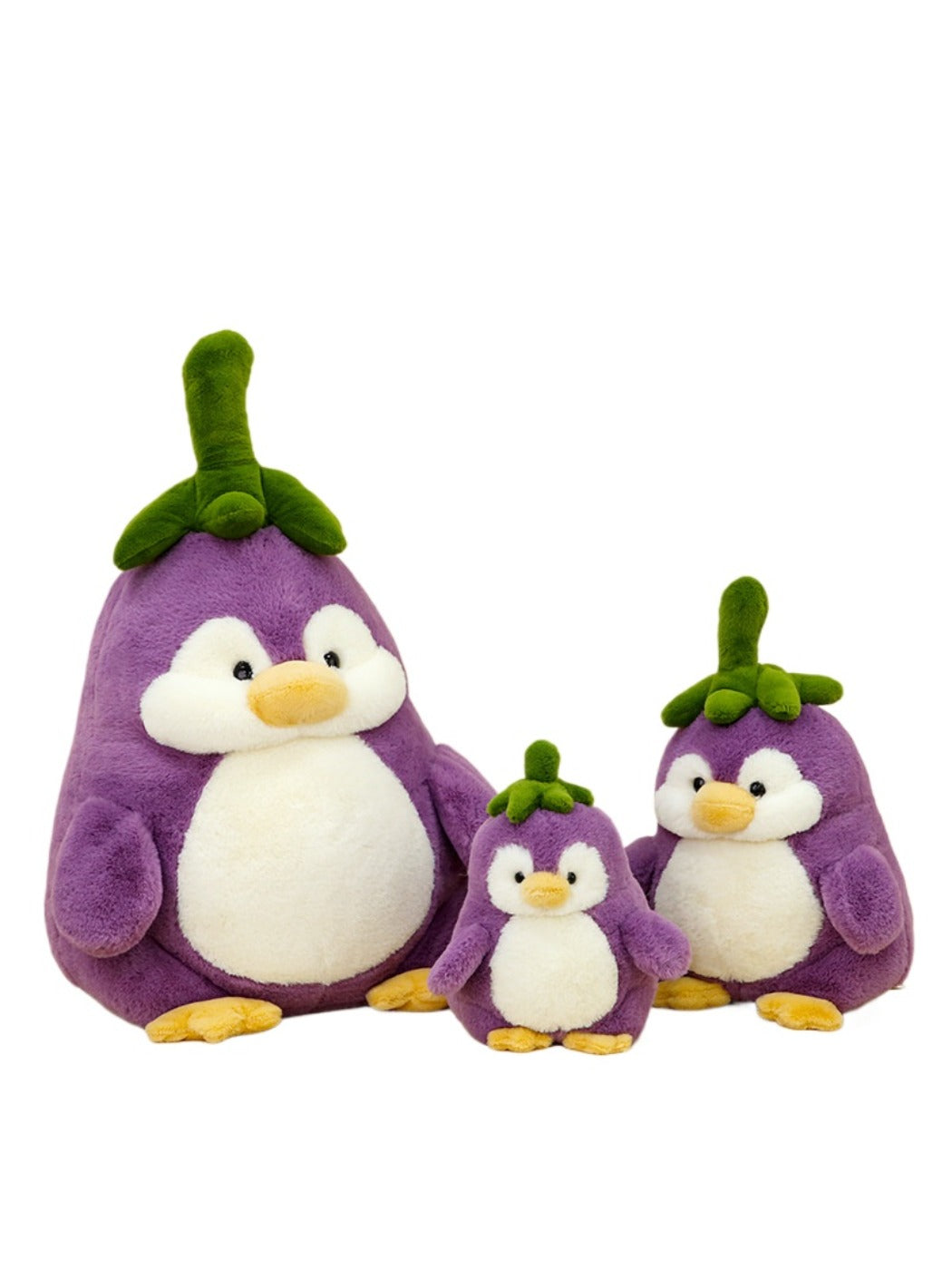 Kawai - Purple Penguin Plush Toy - Cozy &amp; Sweet
