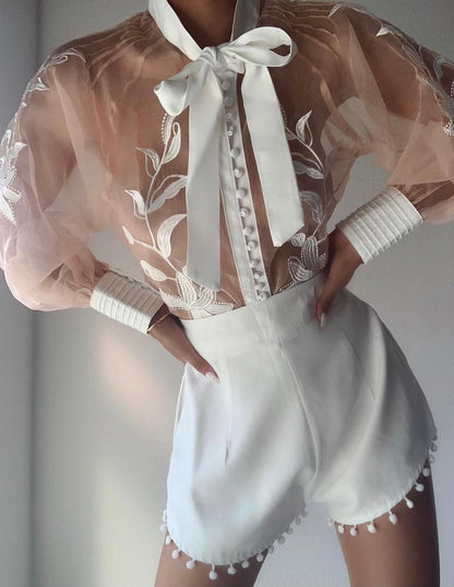 Linda Elegant Romper