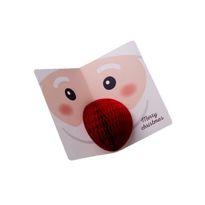 Merry Christmas Pop Up Gifts Greeting Card