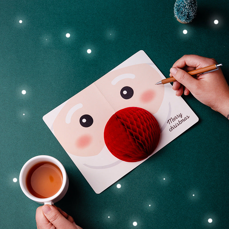 Merry Christmas Pop Up Gifts Greeting Card