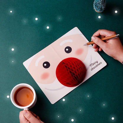 Merry Christmas Pop Up Gifts Greeting Card