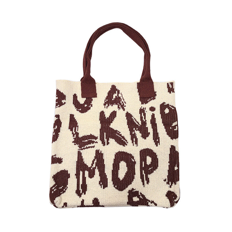 Crochet Tote Bag Large Capacity Tote Bag