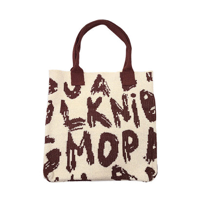 Crochet Tote Bag Large Capacity Tote Bag
