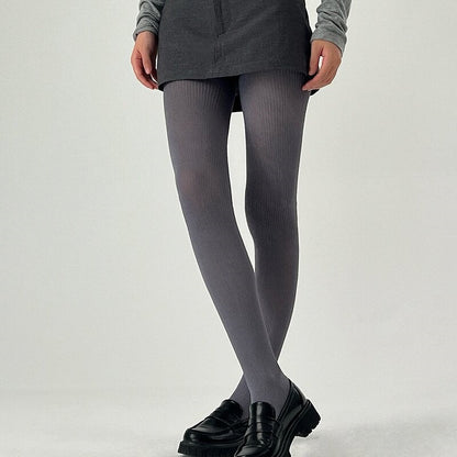 Medium Thick Solid Color Minimalist Base Pantyhose