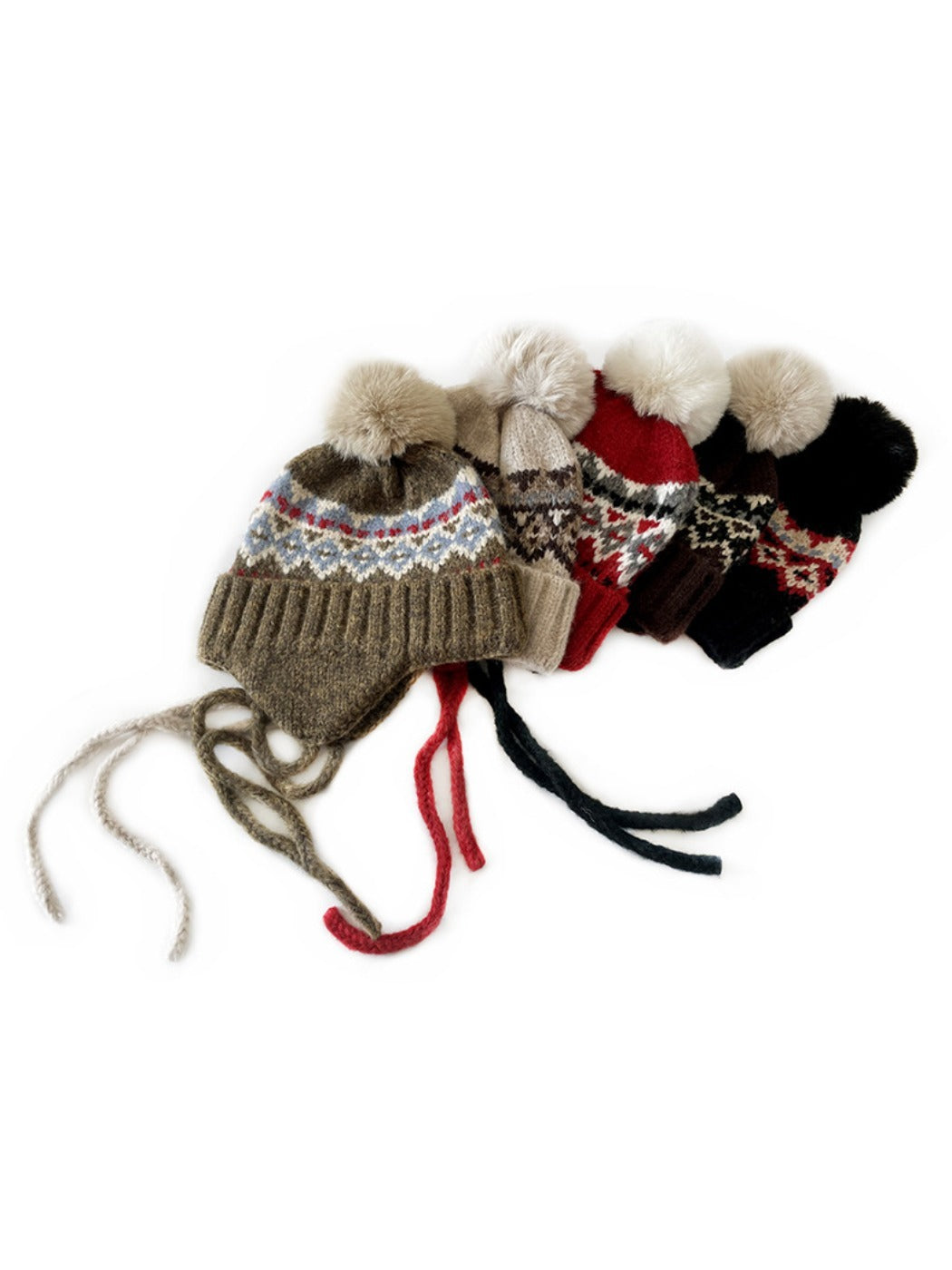 Haila - Women’s Winter Knitted Pom-Pom Beanie