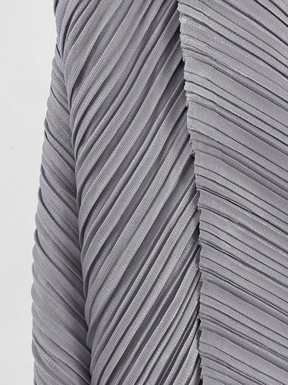 Wide Leg Loose Drawstring Pleated Tiered Casual Pants Bottoms
