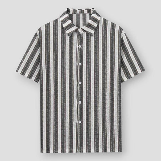 Sky Madrid Albany Striped Polo Shirt
