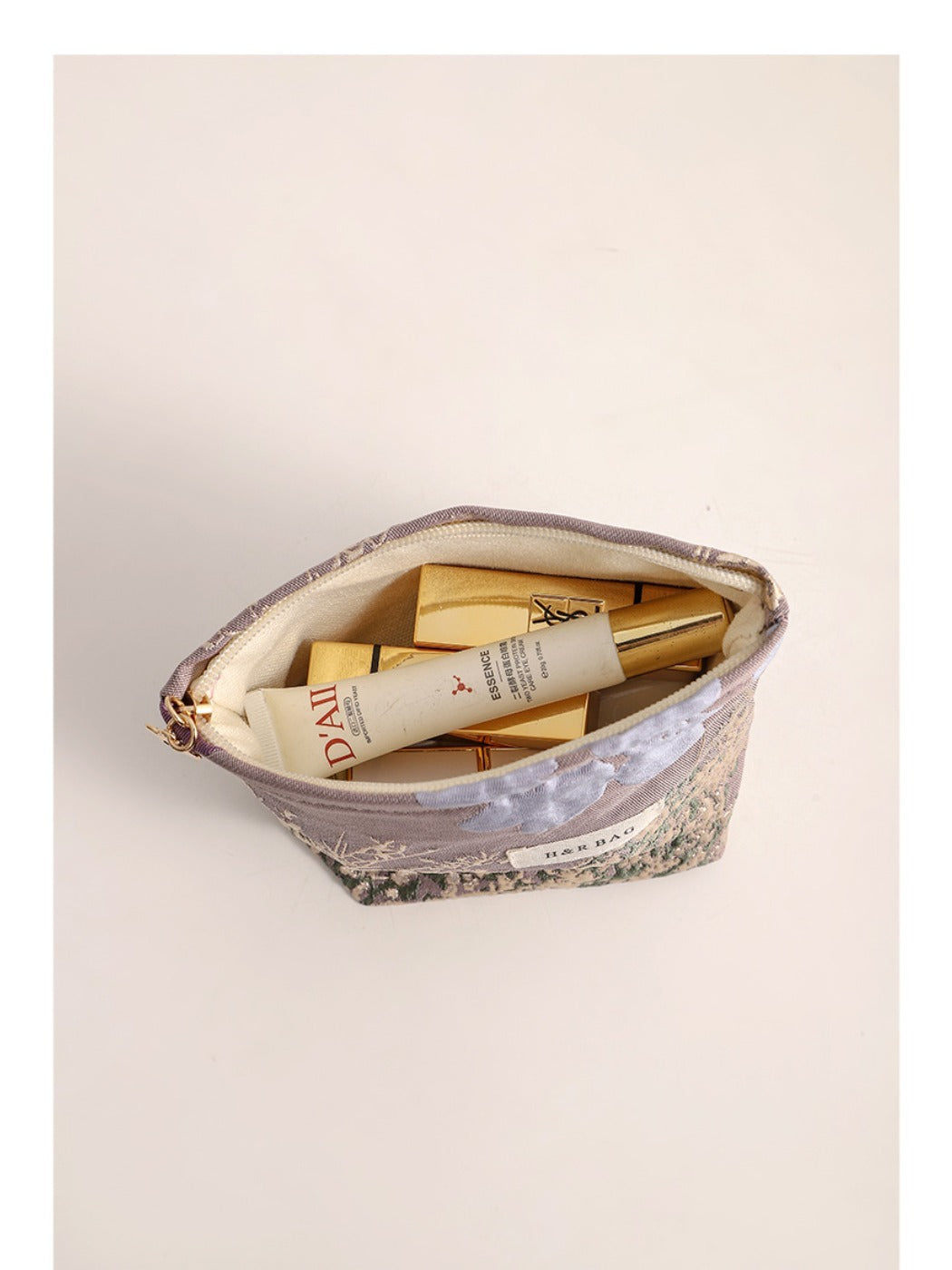 Cosbai - Small Coin Purse with Floral Prints