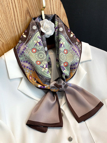 Vintage Fashion Printed Scarf Bag Accessories