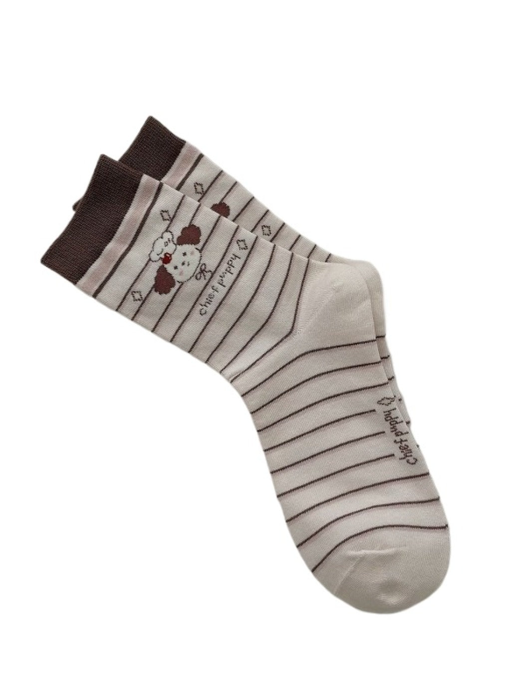 Rufia - Cute Cartoon Dog Women’s Mid-calf Socks