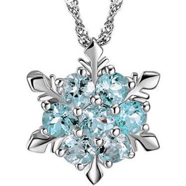 Christmas Snowflake Sliver-Gilt Necklace Accessories