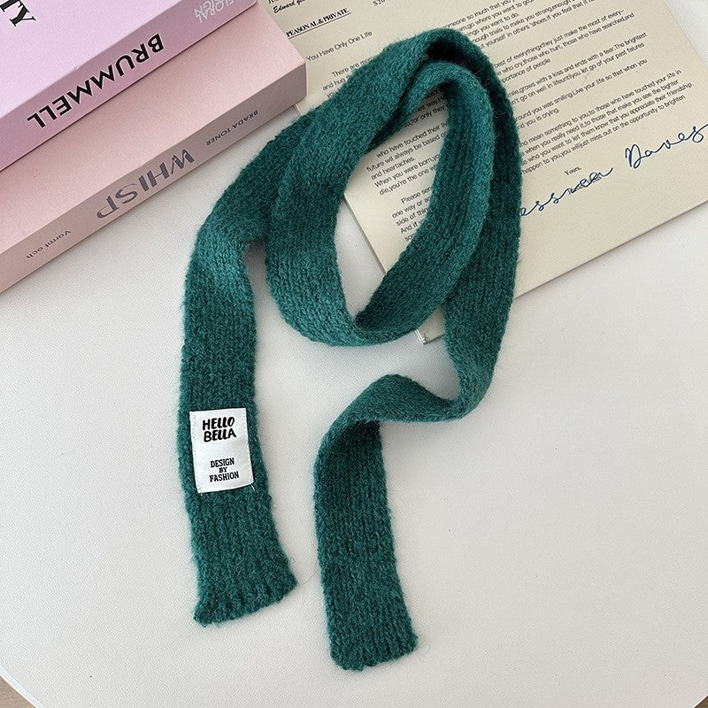 Cashmere-Like Horse Print Warm Scarf