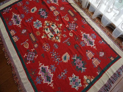 Bohemian Cotton Multi-Functional Sofa Blanket Tapestry