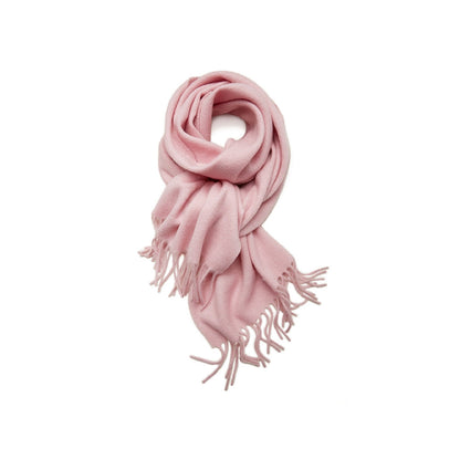 Simple Casual Wool Tassels Scarf