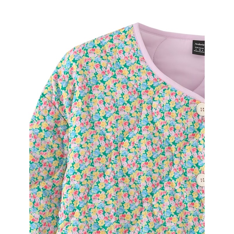 Reversible Floral Cotton Coat