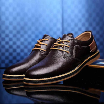 Saint Morris Milan Leather Derby Shoes