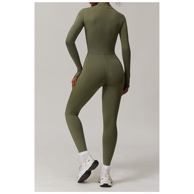 Solid Color Fleece Fitted Bodysuit