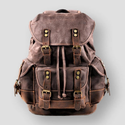 Sky Madrid Waterproof Canvas Backpack