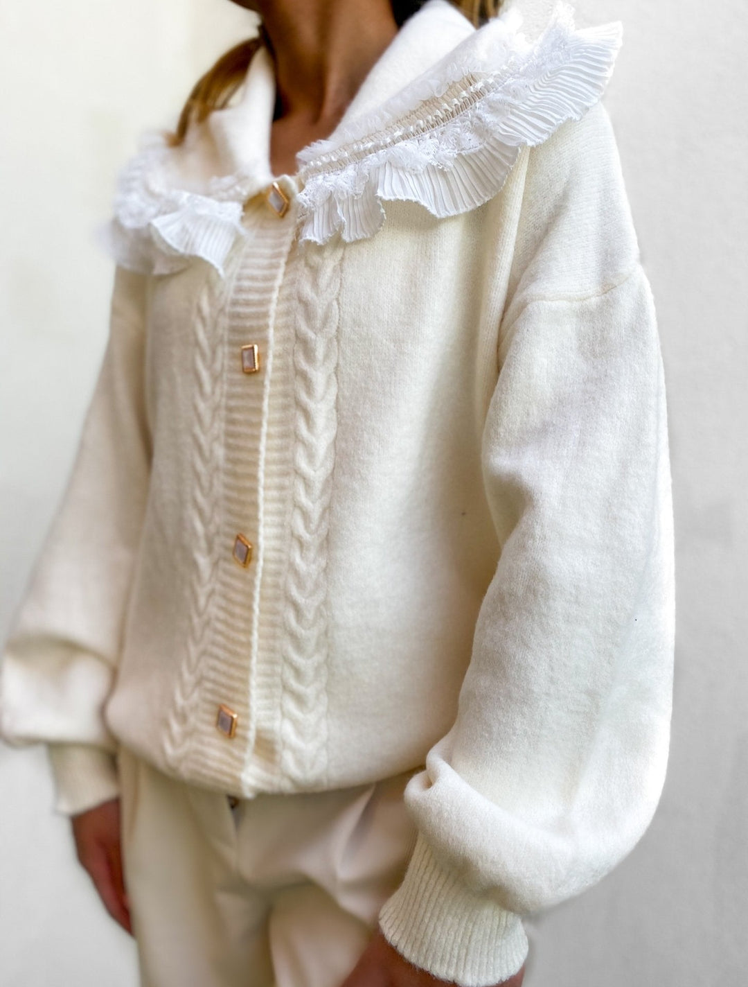 Cute Shawl Collar Cardigan