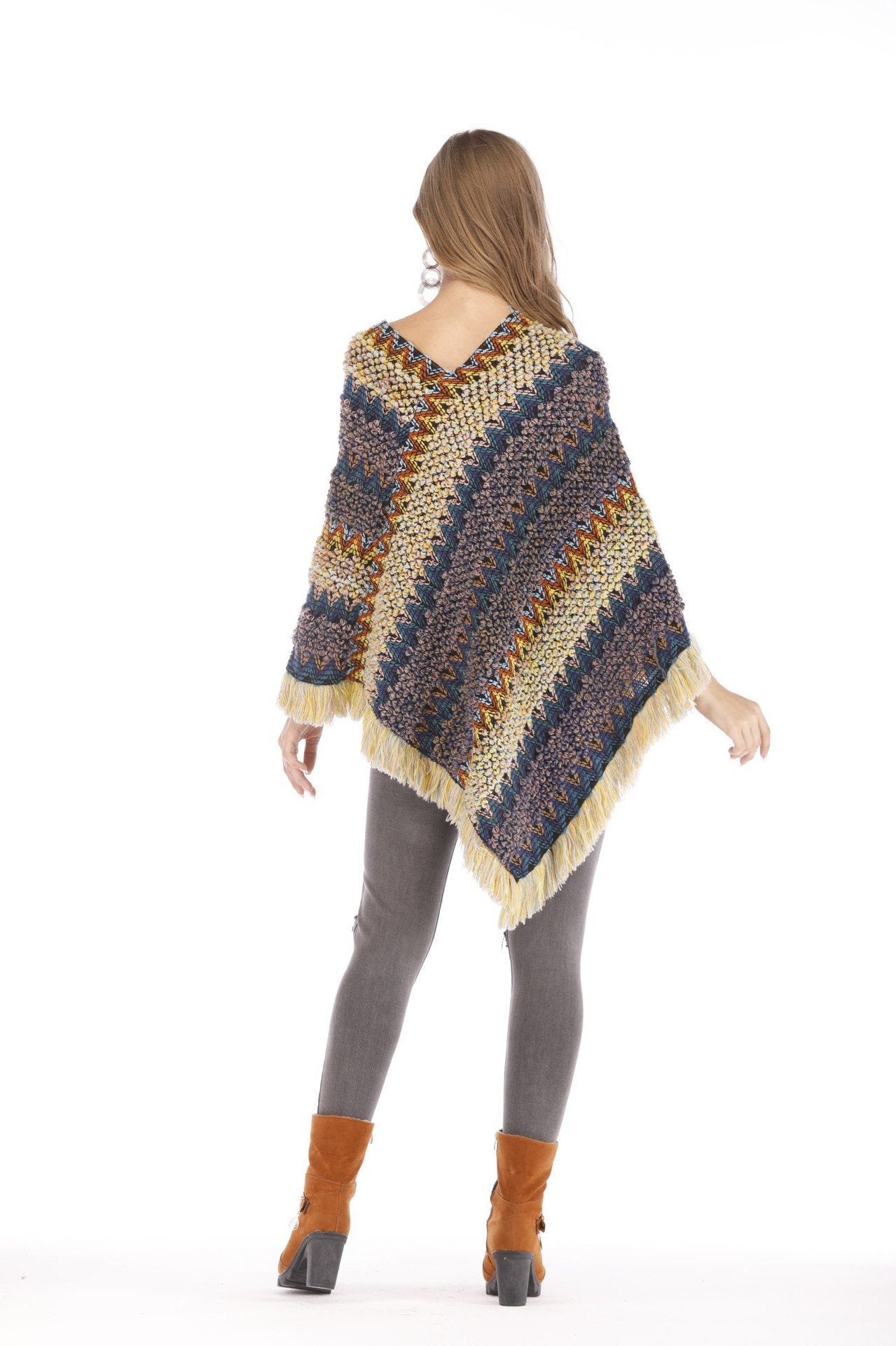 Knit Autumn Winter Tassel Outwear Sweater Tops