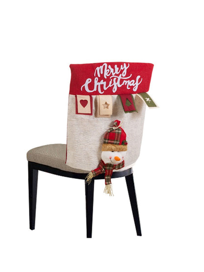 Xris - Festive Christmas Decoration Chair Covers - Classic Character