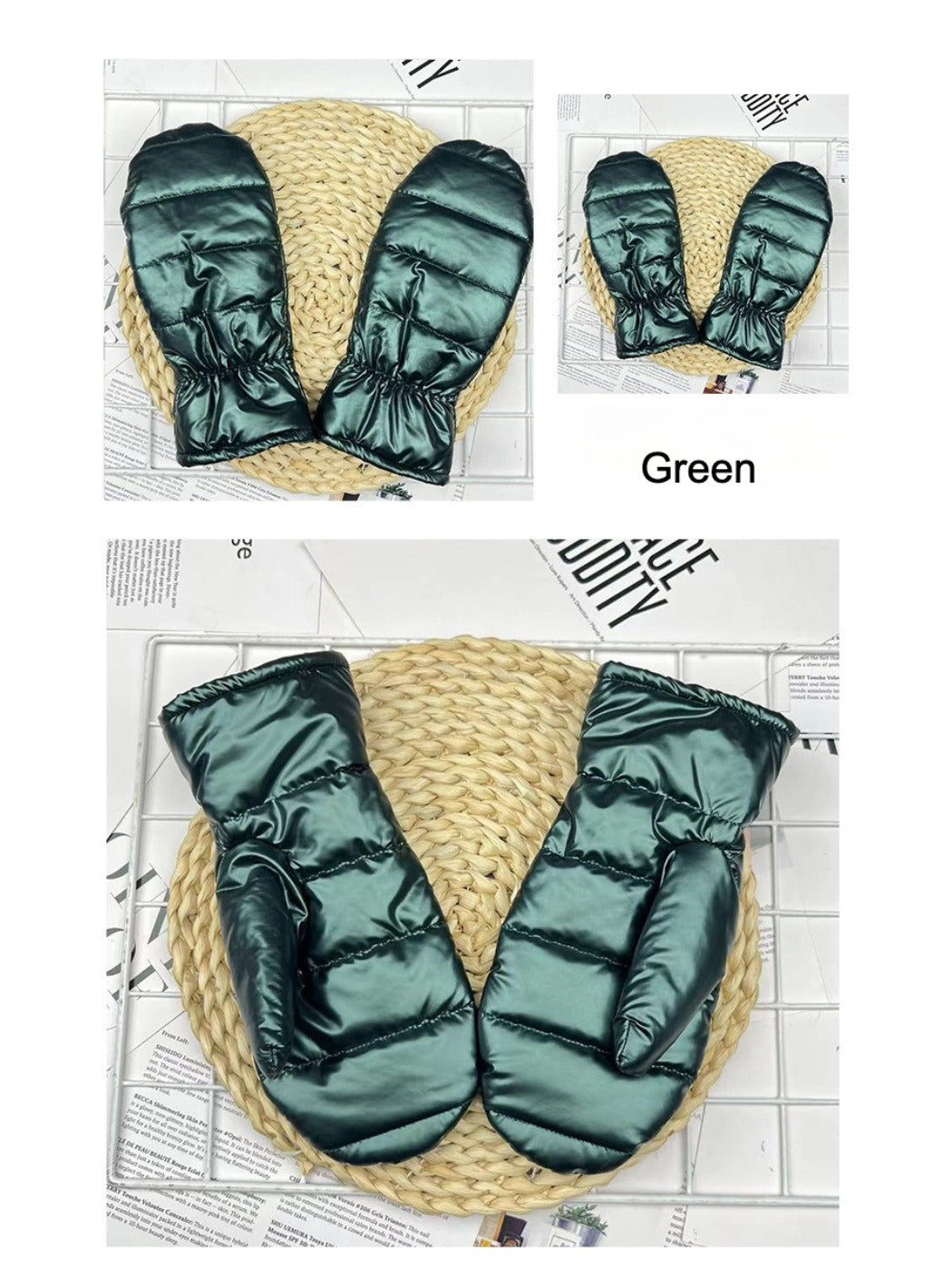 Gloving - No-wash Down-alternative Waterproof &amp; Windproof Mittens