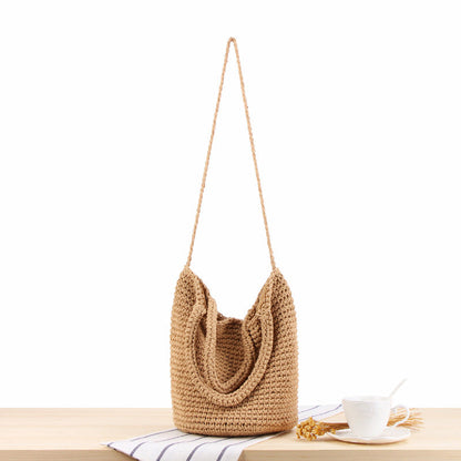 Crochet Market Bag One Shoulder Woven Bag