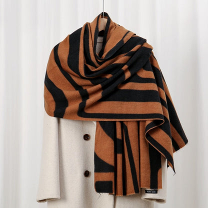 Scarvii -  Basic Classic Striped Scarf
