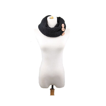 Fashion 5 Colors Knitting Cape Scarf